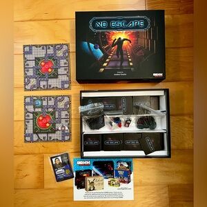 No Escape Board Game with Accessories